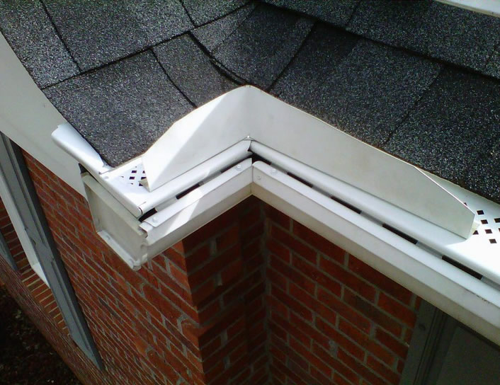 gutter protection install