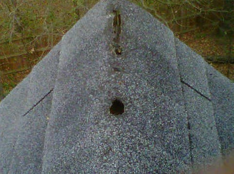 Bat Hole in Roof, Athens GA