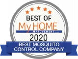 2020 "Best Mosquito Control Company" certification.