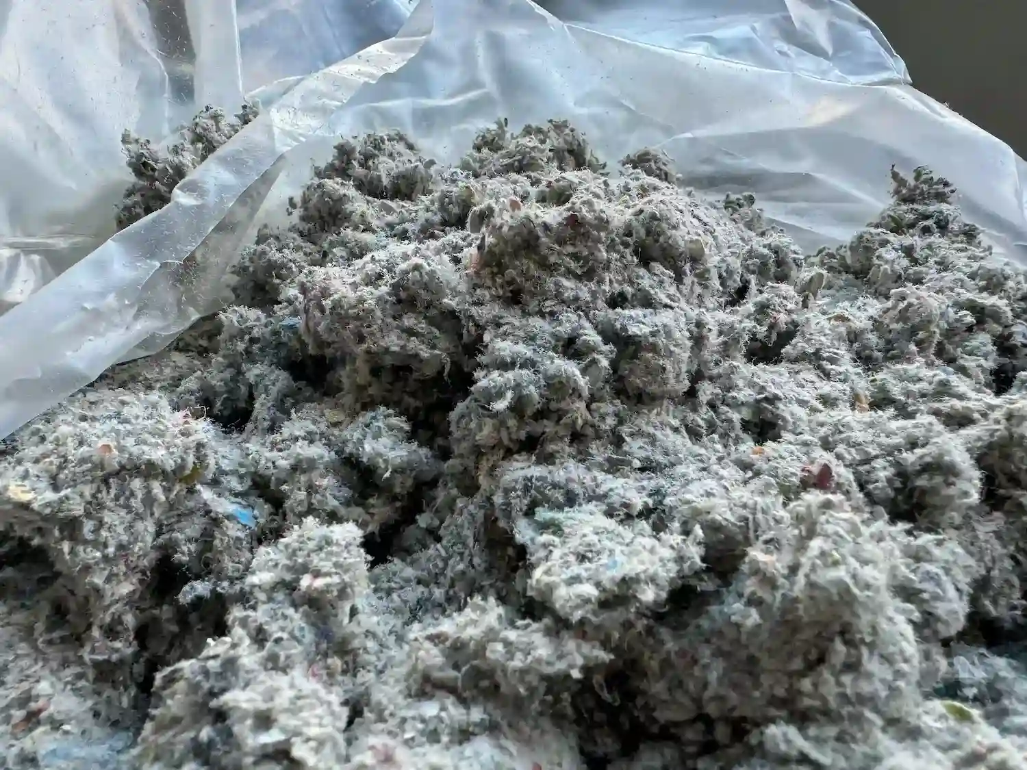 Clump of Attic Insulation